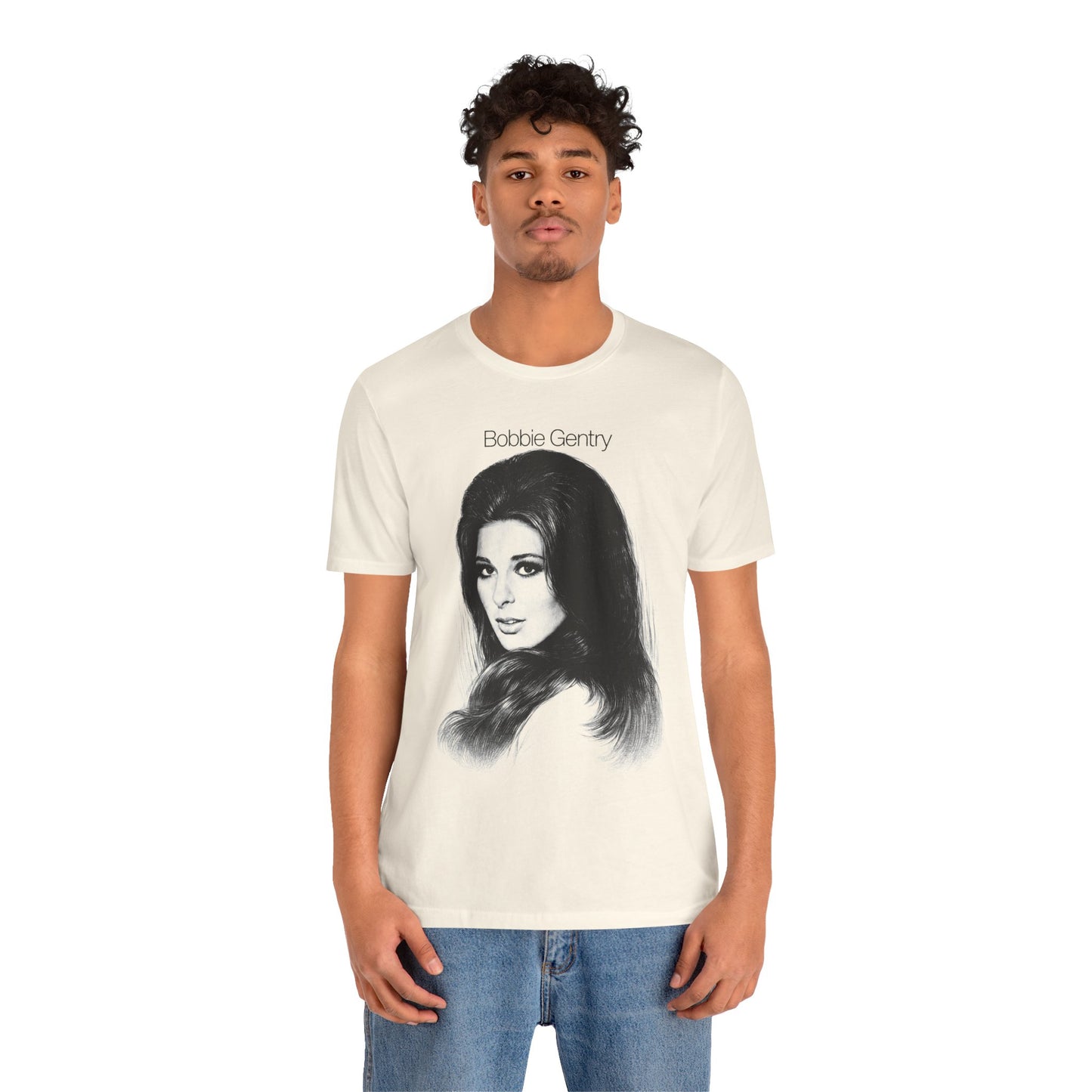 Bobbie Gentry (Oversized Portrait with Vintage Print Effect)
