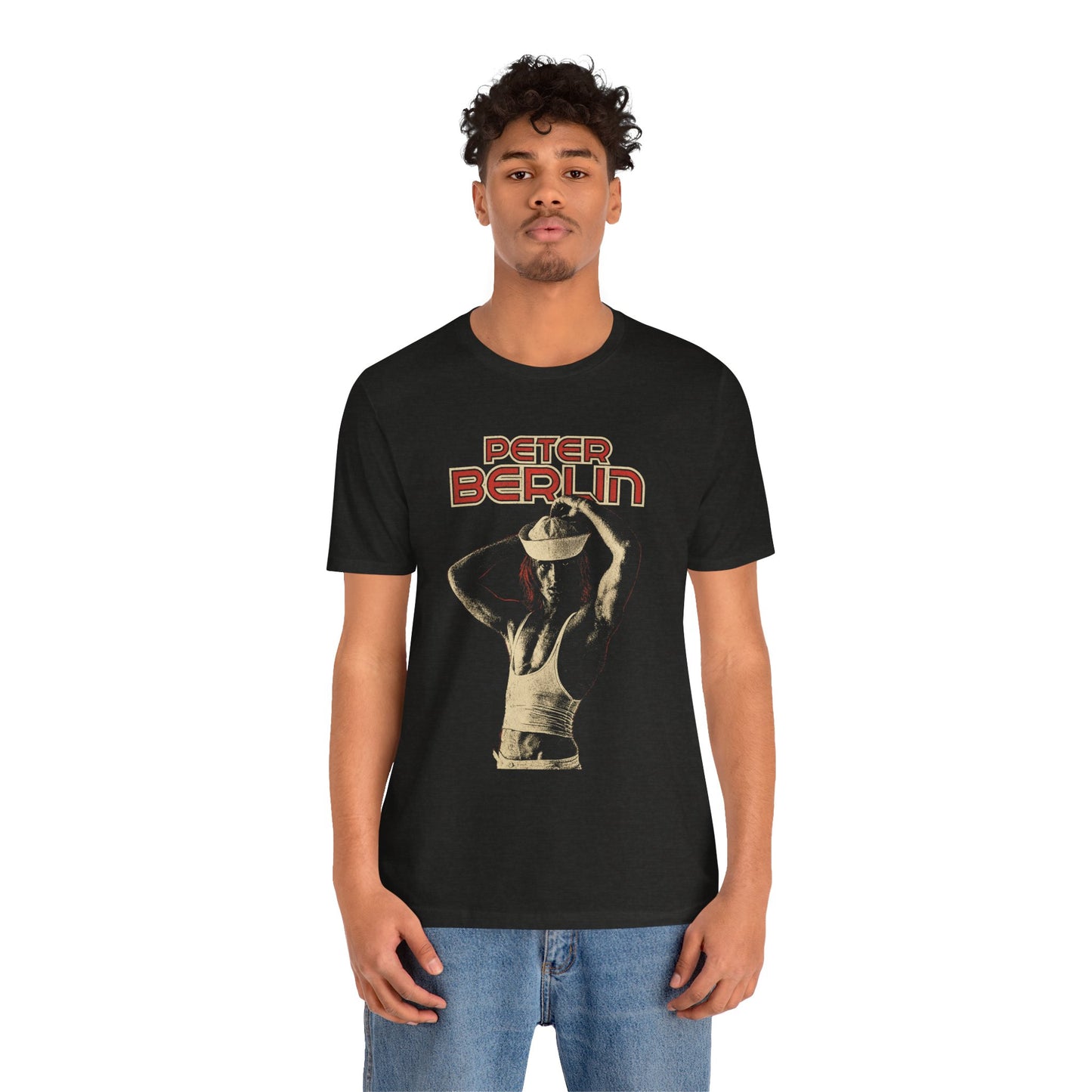 Peter Berlin (70's Style Rock Tee/Gay Porn Legend)