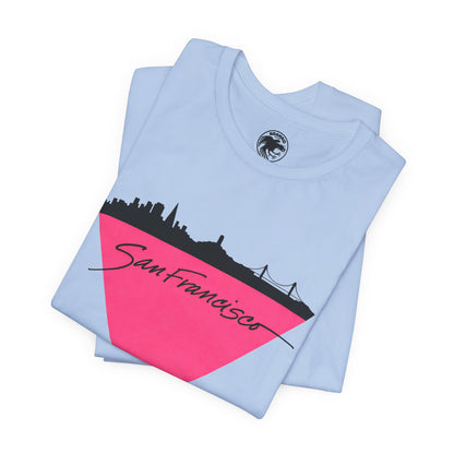 San Francisco (Replica 80's Pink Triangle Gay Pride Tee)