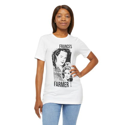 Frances Farmer Died for Our Sins (Graphic with Vintage Print Effect)