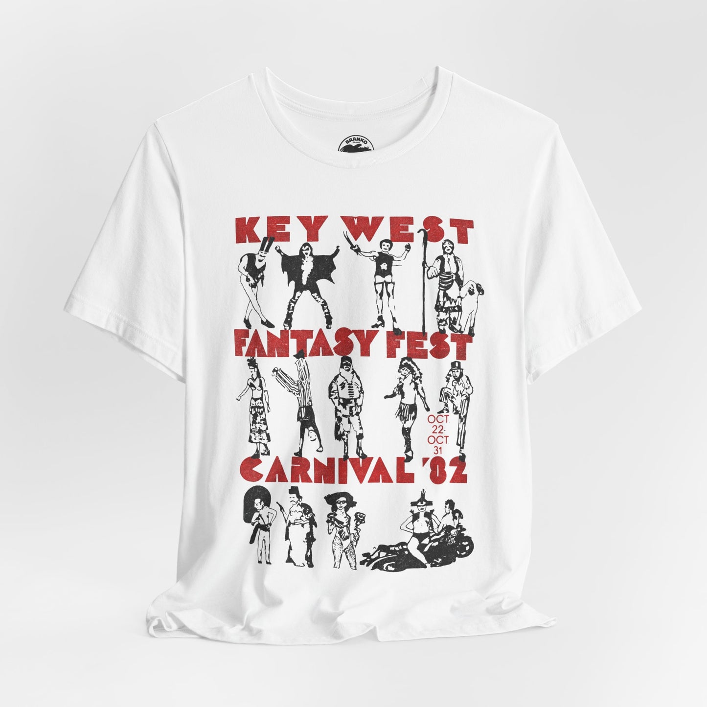 Key Fantasy Fest Carnival 1982 (Replica Souvenir Tee)