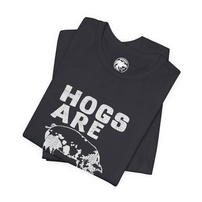 Hogs are Beautiful (Replica 70's Harley Davidson Rider Novelty Shirt)