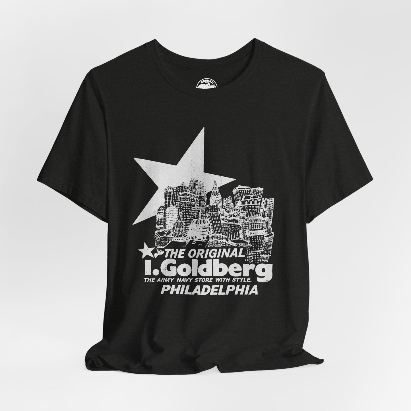 I. Goldberg (Replica 70's Promo Tee/Philadelphia Army & Navy Surplus Store/1919-2019)