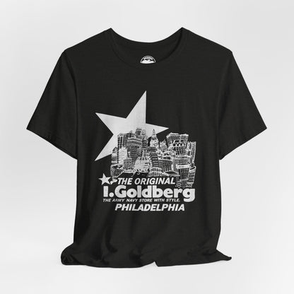 I. Goldberg (Replica 70's Promo Tee/Philadelphia Army & Navy Surplus Store/1919-2019)