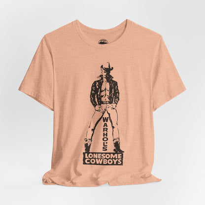 Warhol's Lonesome Cowboys (Replica Promo T-Shirt/1968/Andy Warhol/Gay Cowboy)