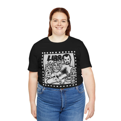 Libra (Replica 1977 Febe's Leather Bar Promo Tee/Gay Astrology)