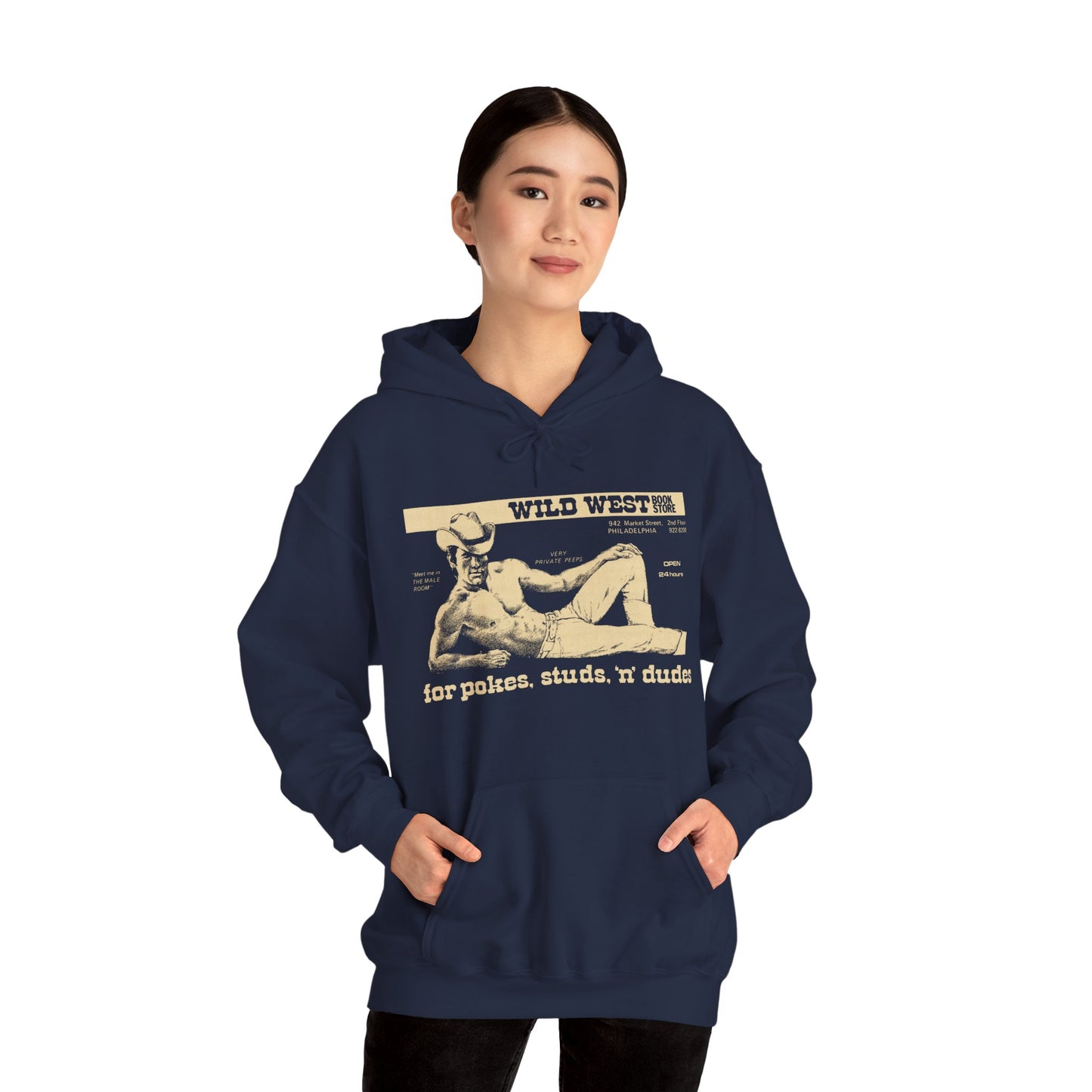 Wild West Hoodie (Philadelphia Gay Bookstore and Adult Shop/Peep Shows/Glory Holes)