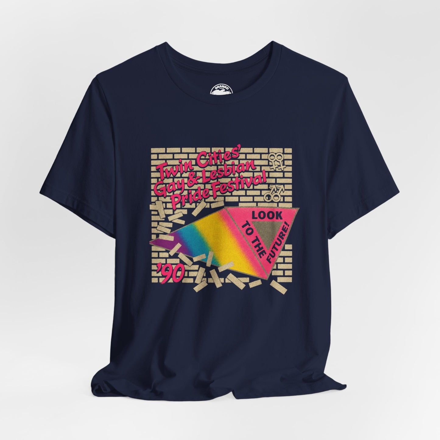 Twin Cities Gay & Lesbian Pride Festival (Replica Minneapolis St. Paul Souvenir Tee/1990)