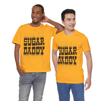 Sugar Daddy (Replica 70's Iron on Transfer Graphic with Vintage Print Effect/Gay Daddy)