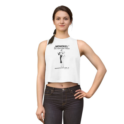Monokel Crop Top(Early 1930's Berlin Germany Lesbian Bar/Closed by Nazis in 1933/Translation: Monocle The Women's Bar)
