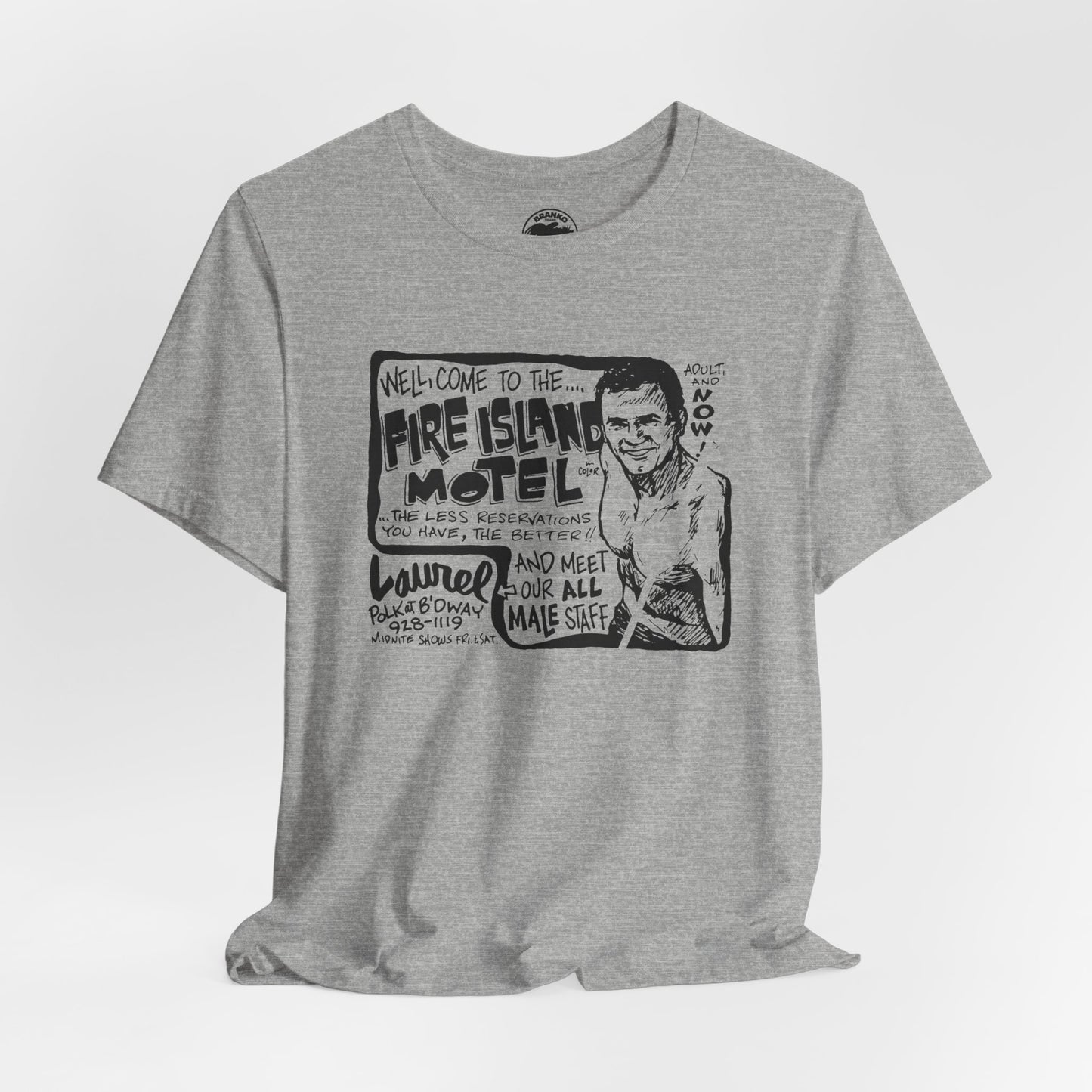 Fire Island Motel/Laurel Gay Theater (70's Gay Porno Ad for Laurel Gay Theater in San Francisco)