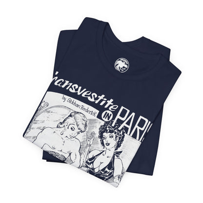 Transvestite in Paris (60's Gay Pulp Cover Artwork by Gene Bilbrew)