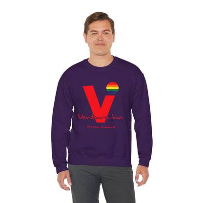 Venture Inn Sweatshirt (Philadelphia Gay Bar/1973-2016/90's Logo with Vintage Print Effect)