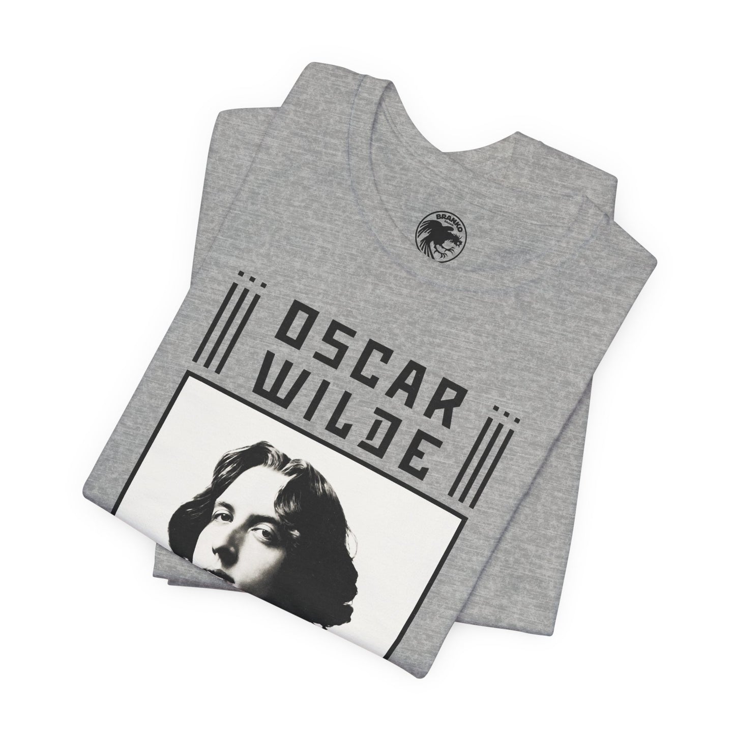 Oscar Wilde (Portrait with Vintage Print Effect)