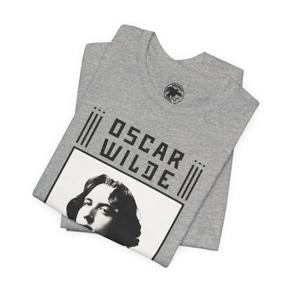 Oscar Wilde (Portrait with Vintage Print Effect)