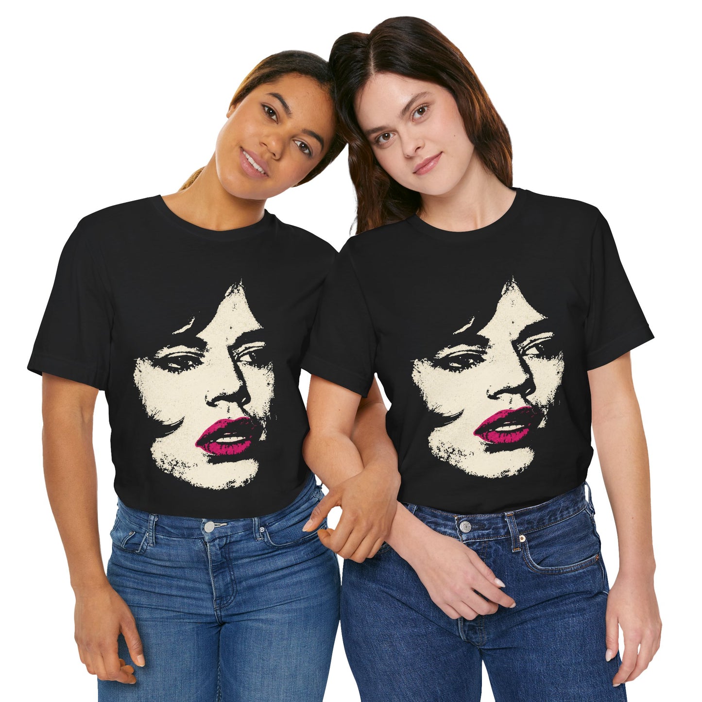 Mick Jagger Performance (Large Graphic with Vintage Print Effect)