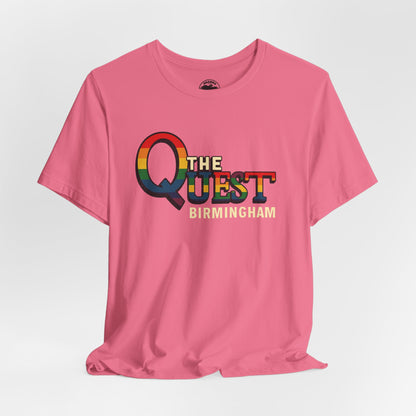 The Quest (Birmingham Alabama Gay Club/1977-2022/Replica Wall Mural Logo with Vintage Print Effect)