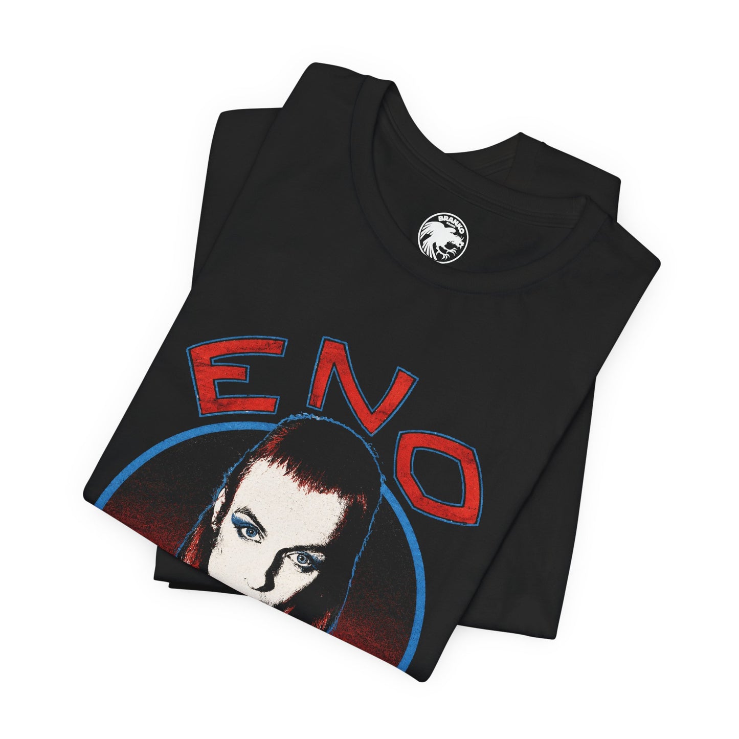 Eno (Early 70's Style Graphic Tee/Here Come the Warm Jets/Brian Eno shirt)