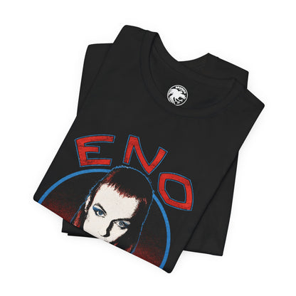 Eno (Early 70's Style Graphic Tee/Here Come the Warm Jets/Brian Eno shirt)