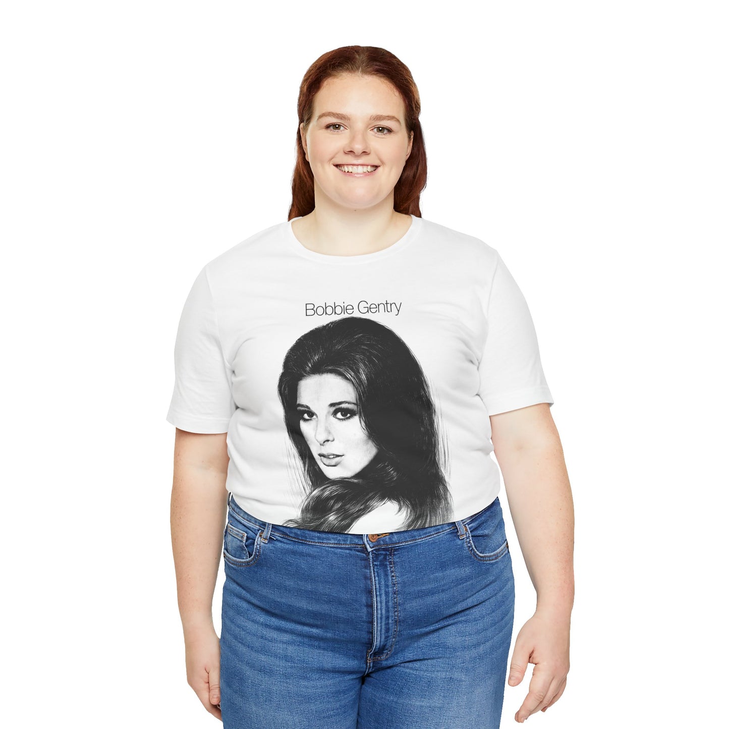Bobbie Gentry (Oversized Portrait with Vintage Print Effect)
