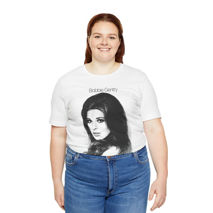 Bobbie Gentry (Oversized Portrait with Vintage Print Effect)