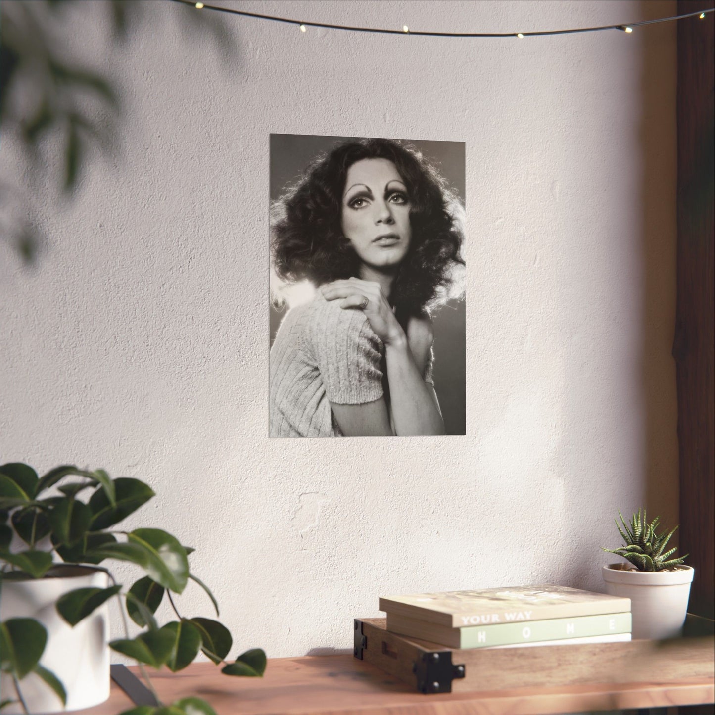 Holly Woodlawn Poster (Photo by Jack Mitchell)