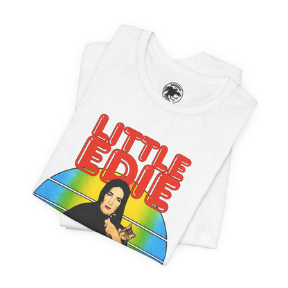 Little Edie (70's Iron On Style Graphic with Vintage Print Effect/Grey Gardens Shirt/Edith Bouvier Beale)