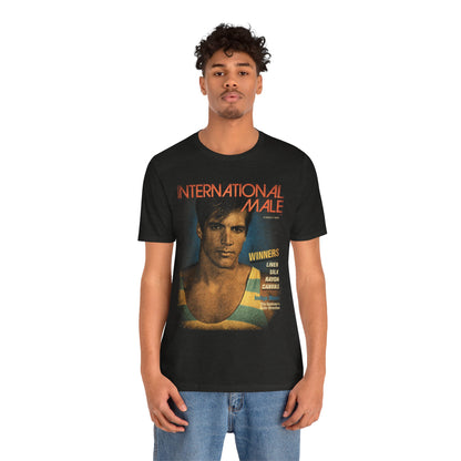 International Male (Men's Fashion Mail Order Catalogue/70's to 2000's/80's Cover with Vintage Print Effect)