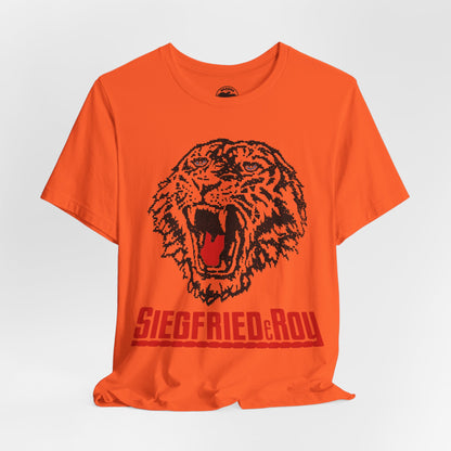 Siegfried & Roy  (Merch Label Tiger with Vintage Print Effect)