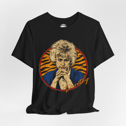 The Golden Girls (Dorothy Graphic in 80's Rock Tee Style)
