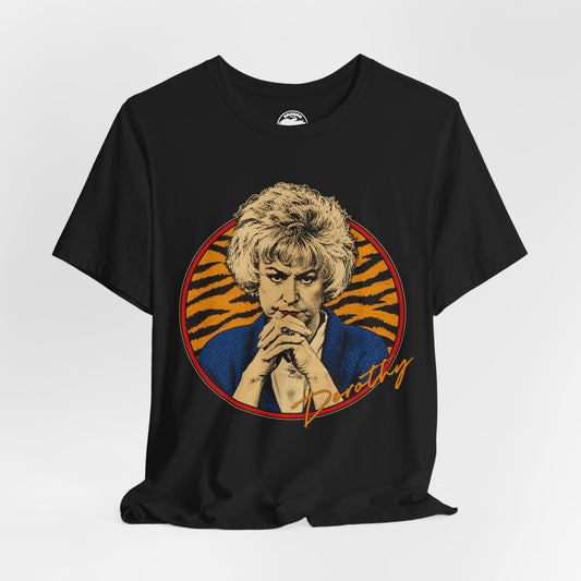 The Golden Girls (Dorothy Graphic in 80's Rock Tee Style)