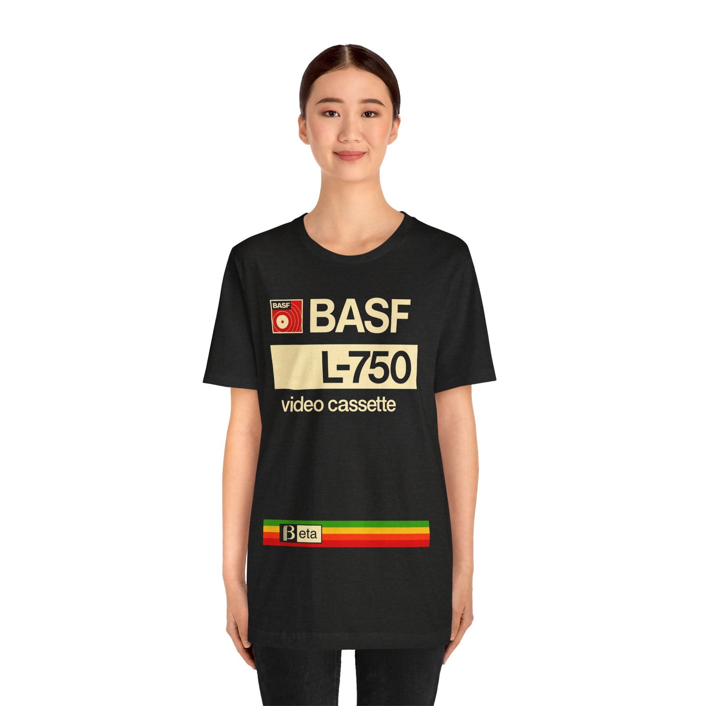 BASF Video Cassette (Beta Logo T-Shirt/80's Throwback Tee)