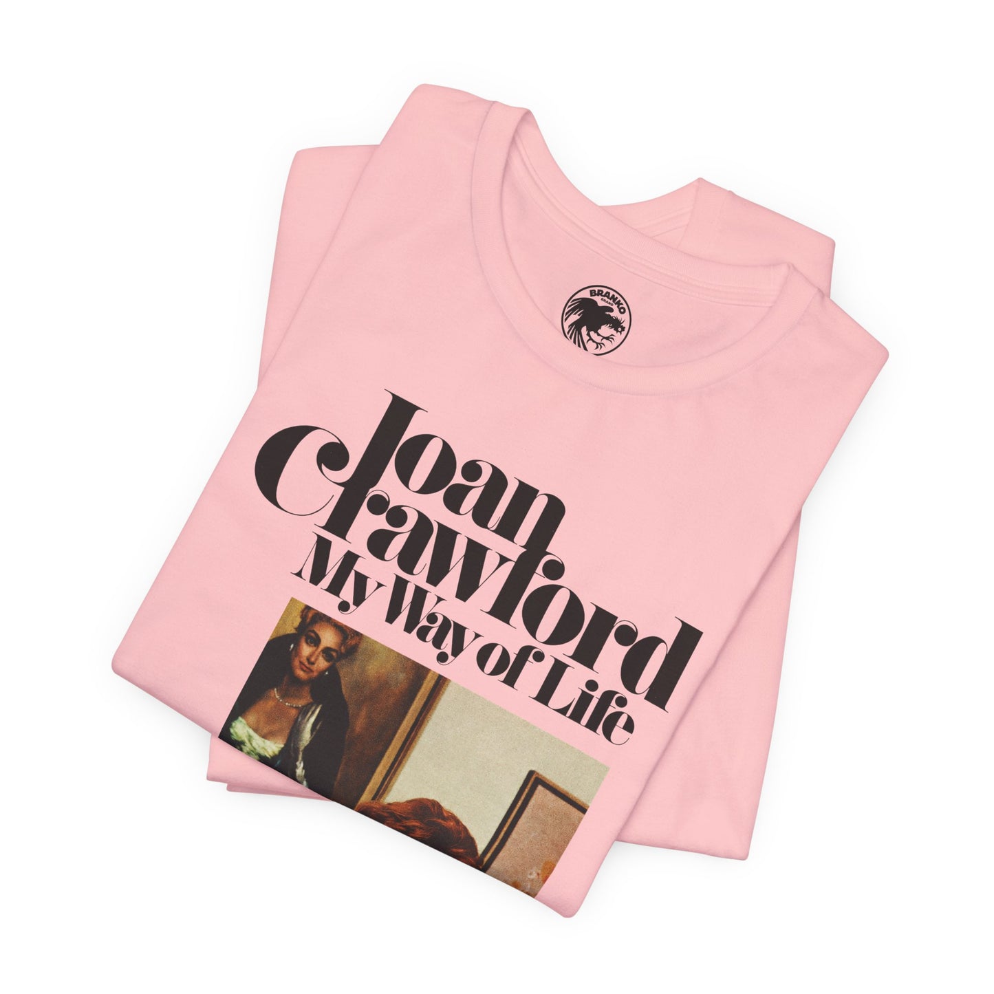 Joan Crawford (My Way of Life Cover Art Tee/1971)