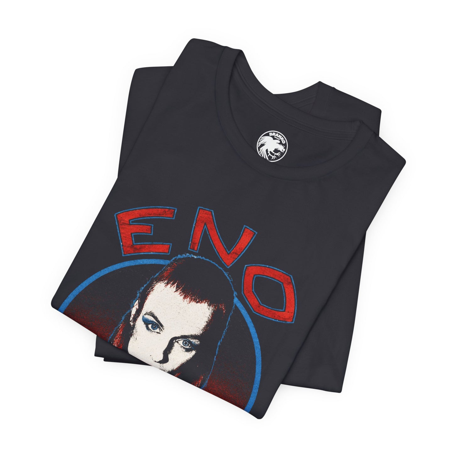 Eno (Early 70's Style Graphic Tee/Here Come the Warm Jets/Brian Eno shirt)