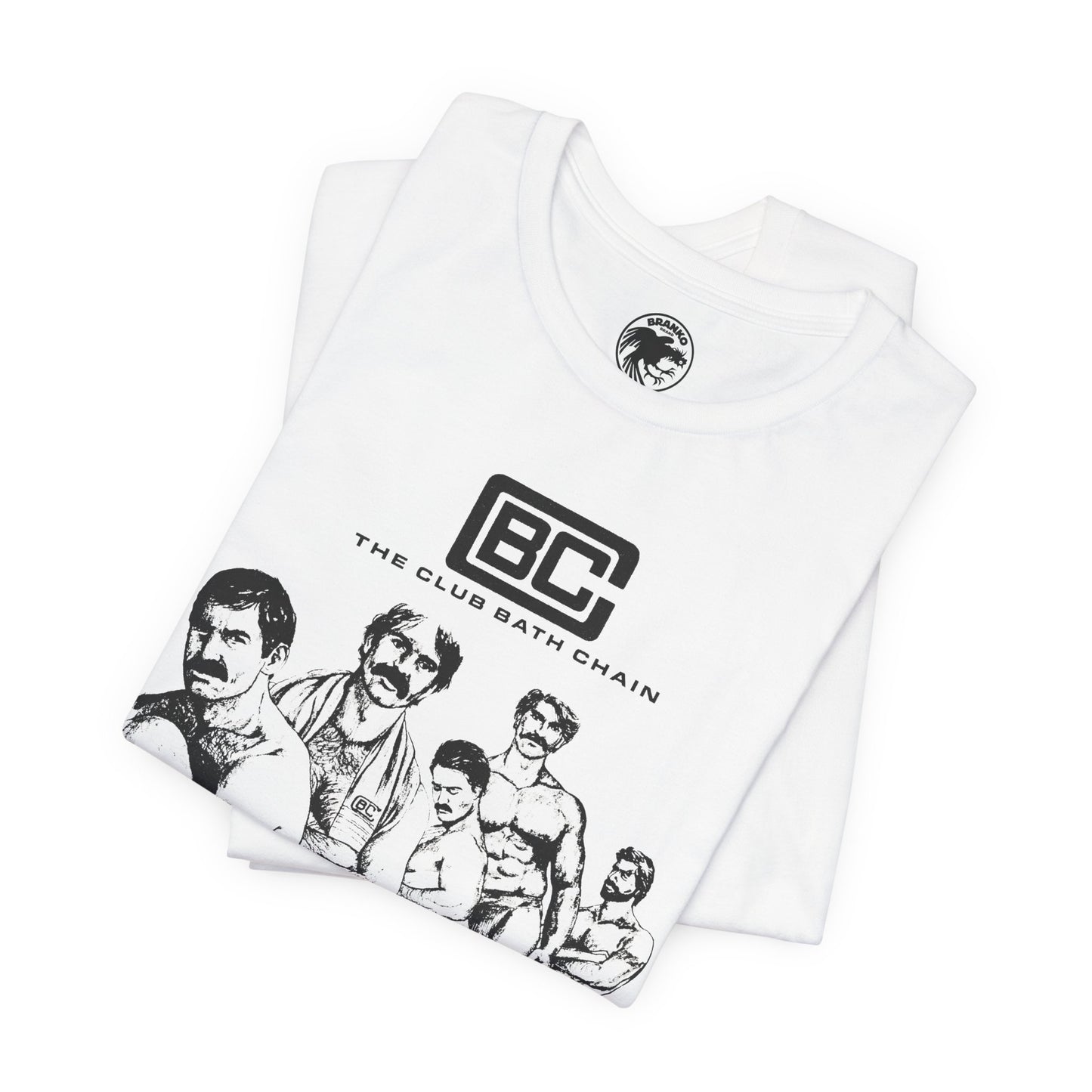 The Club Bath Chain (Replica 70's Souvenir T-Shirt/Gay Bathhouse Chain)