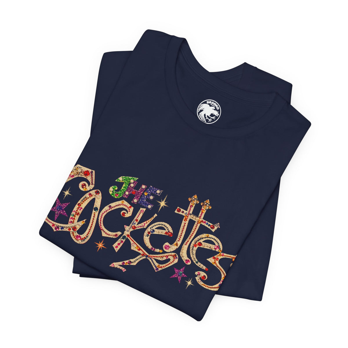The Cockettes (70's Underground Drag Troupe/70's Logo with Vintage Print Effect)