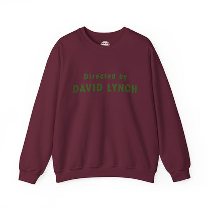 Directed by David Lynch Sweatshirt (Twin Peaks Font/David Lynch Shirt)