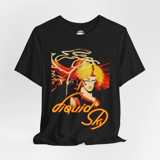 Liquid Sky (Graphic with Vintage Print Effect)