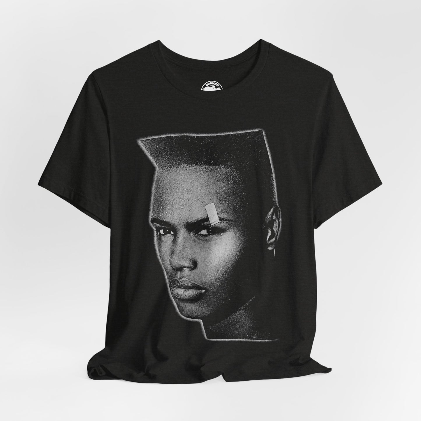 Grace Jones (Oversized Living My Life Image with Vintage Print Effect)