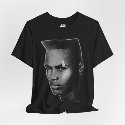 Grace Jones (Oversized Living My Life Image with Vintage Print Effect)