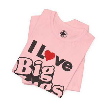 I Love Big Jugs (Replica 70's Novelty Shirt)