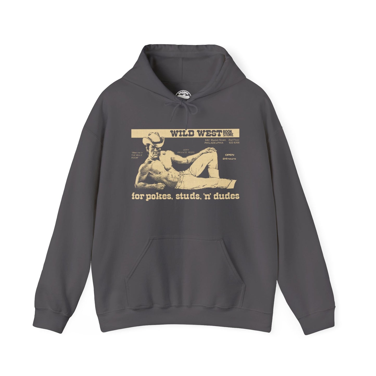 Wild West Hoodie (Philadelphia Gay Bookstore and Adult Shop/Peep Shows/Glory Holes)