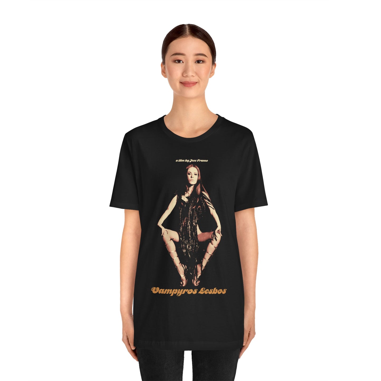 Vampyros Lesbos (Graphic with Vintage Print Effect/Soledad Miranda/Jesus Franco)