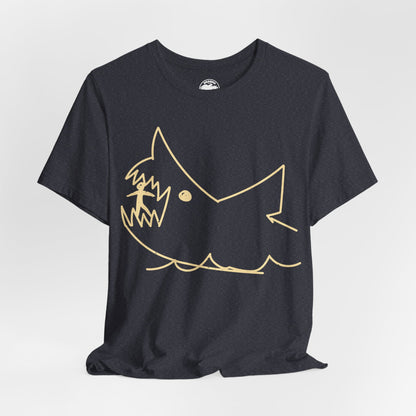 Jaws Shark on Chalkboard (Jaws Shark/Jaws Shirt)