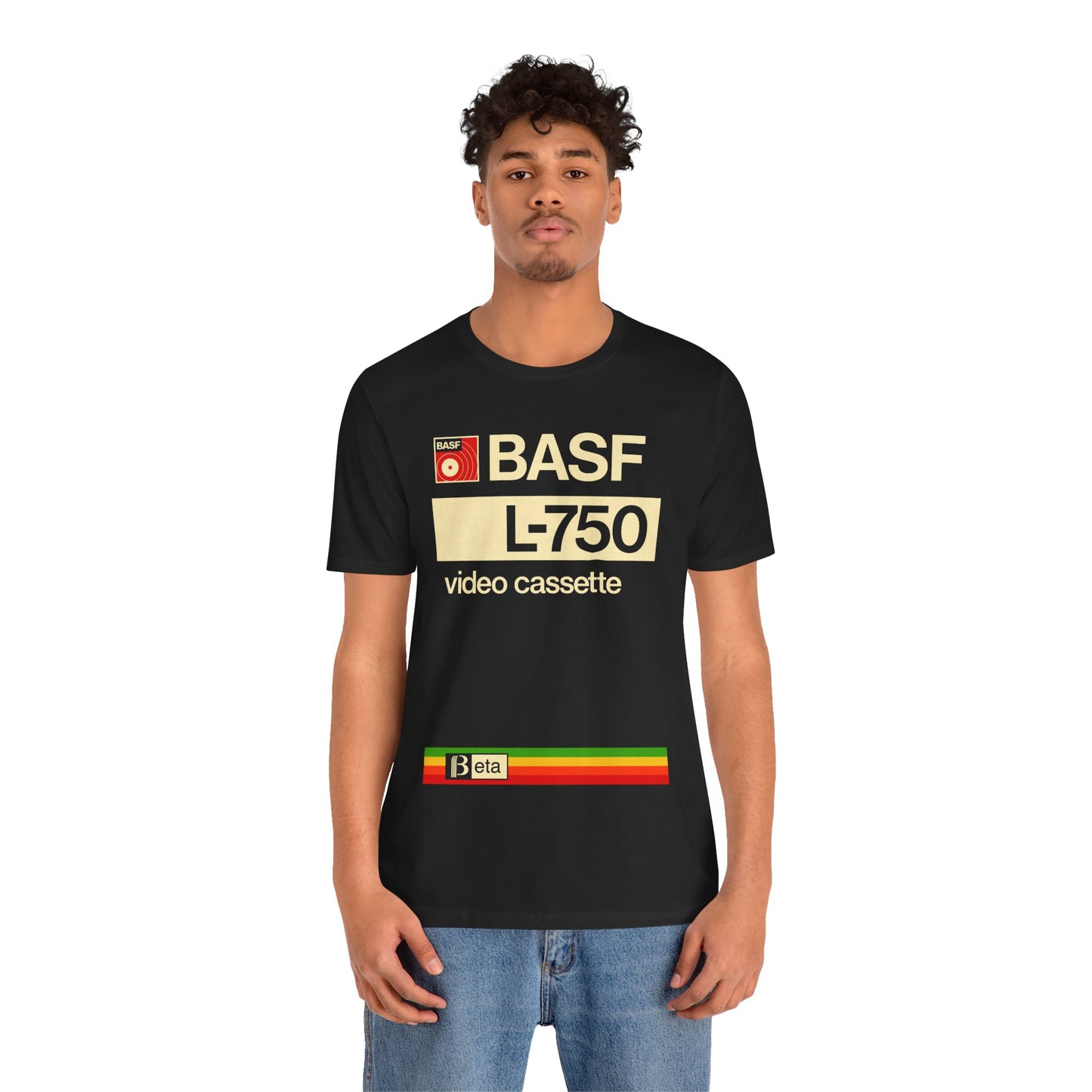 BASF Video Cassette (Beta Logo T-Shirt/80's Throwback Tee)