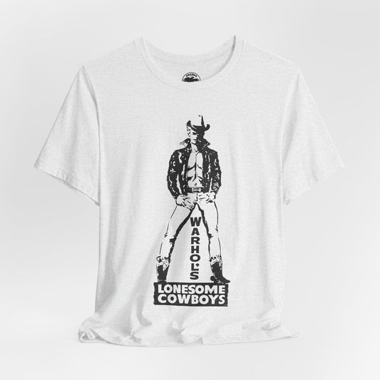 Warhol's Lonesome Cowboys (Replica Promo T-Shirt/1968/Andy Warhol/Gay Cowboy)