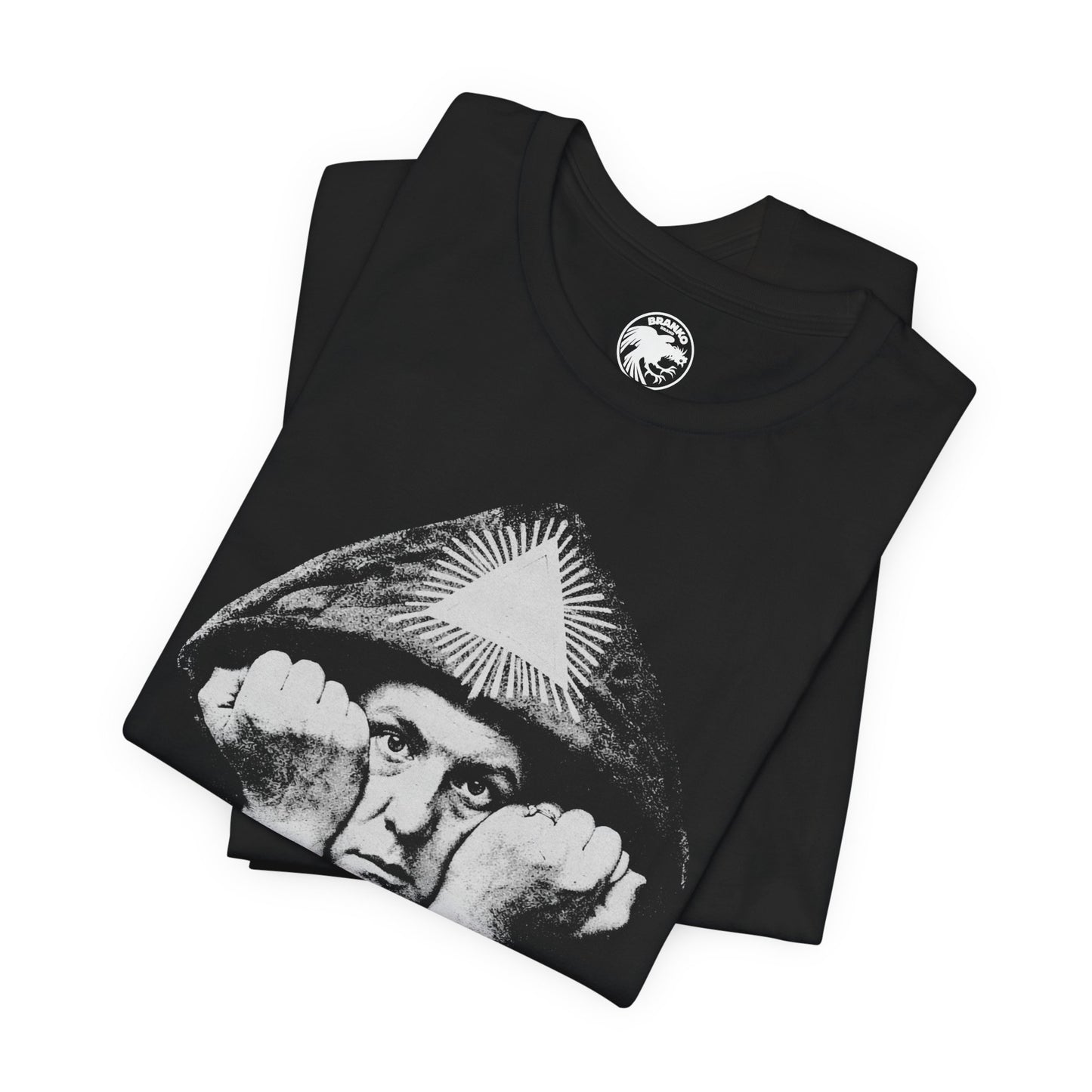 Aleister Crowley (Oversized Graphic with Vintage Print Effect)