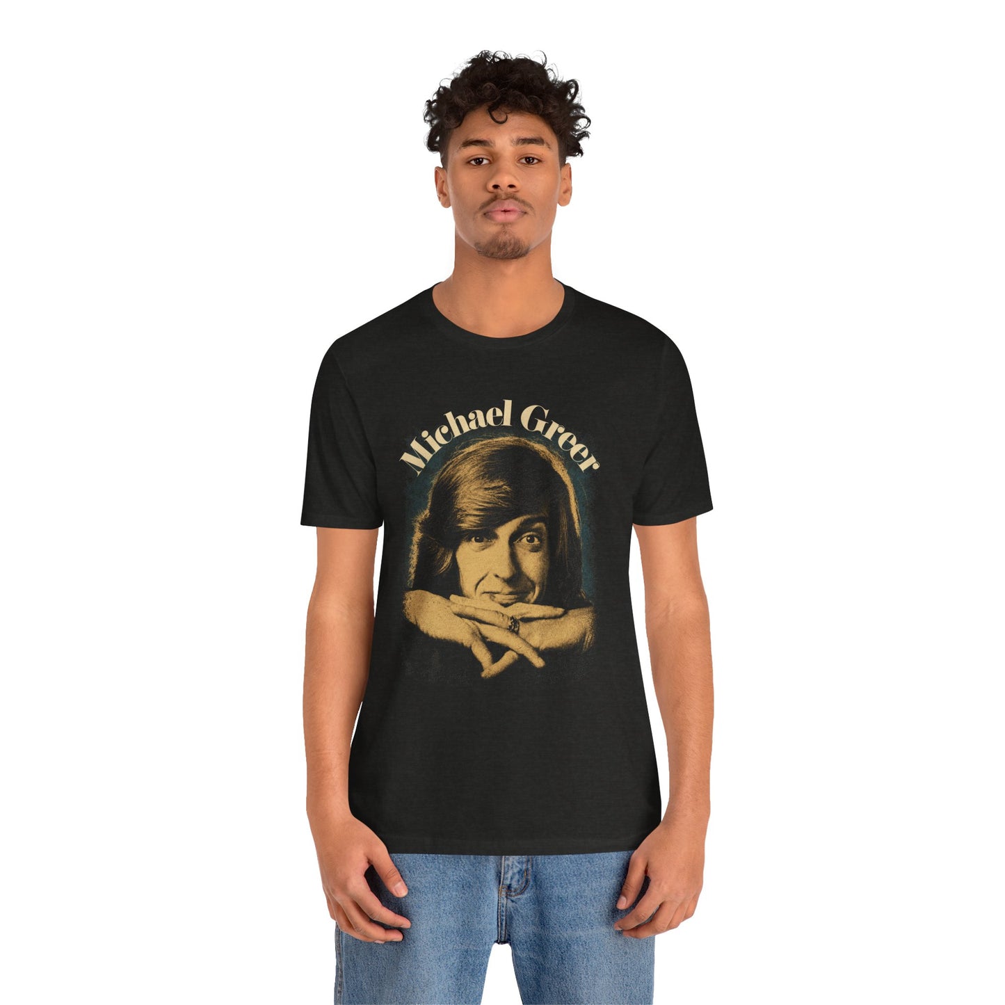Michael Greer (Graphic with Vintage Print Effect)