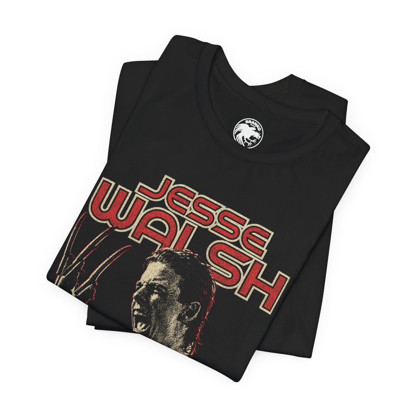 Jesse Walsh Tribute Tee (A Nightmare on Elm Street 2 Graphic with Vintage Print Effect/Mark Patton)