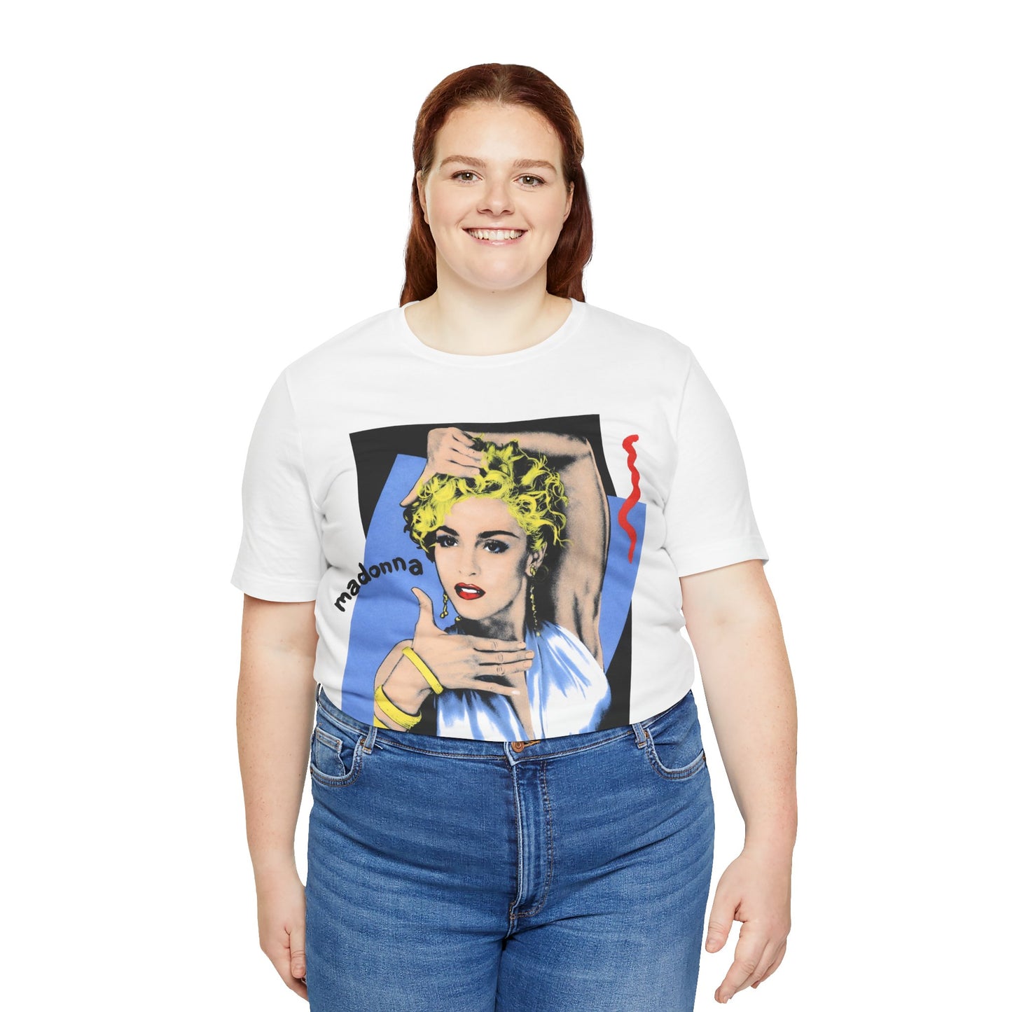 Madonna (Replica “Strike a Pose” Vogue Shirt/Blond Ambition Tour/1990/Madonna Strike a Pose Shirt)